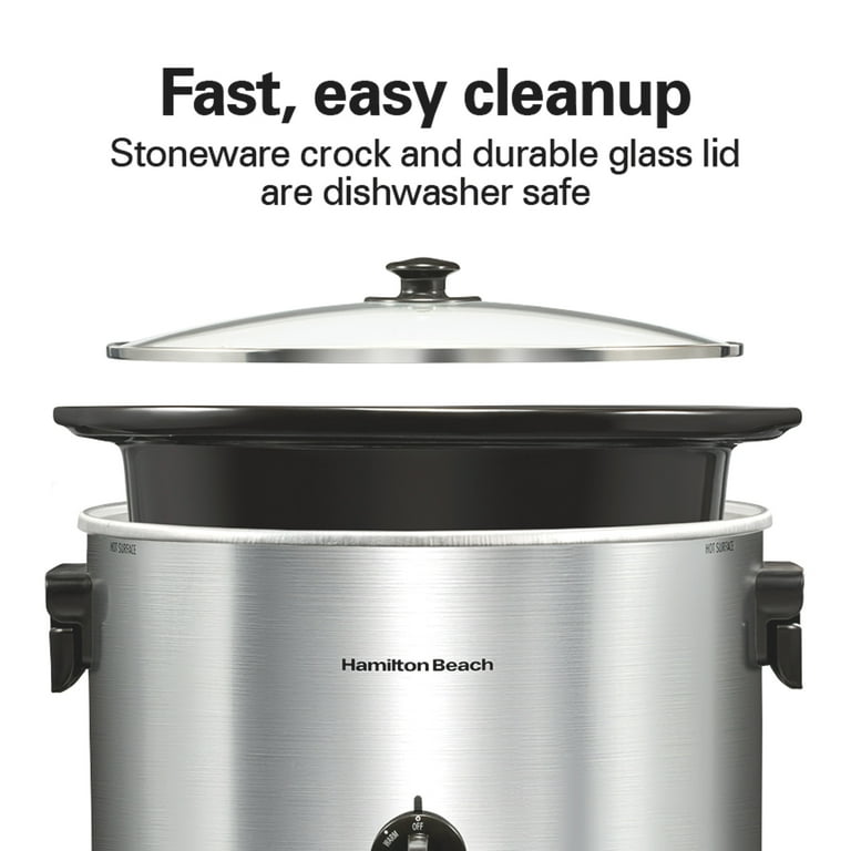 Hamlton Beach Slow Cooker, Extra Large 10 Quart