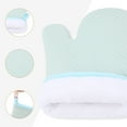 thumbnail image 6 of Unique Bargains Oven Mitts Pot Holders Heat Resistant Oven Gloves Turquoise 13x7.5inch, 6 of 7