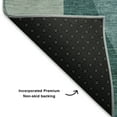 thumbnail image 5 of Addison Rugs Mayfield Premium Machine Washable Transitional Abstract Teal Rectangle Rug, 10' x 14', 5 of 6