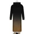 thumbnail image 4 of Tnhcen Plus Size Flannel Bathrobe with Hood & Pockets - Warm Flannel Robe for Men, Machine Washable Heated Bathrobe, Cozy Long Sleeve Flannel Pajama Robe, Winter Home Wear, S-2XL, 4 of 4