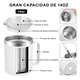 thumbnail image 3 of 2pz 14oz Taza Para Cafe De Acero Inoxidable,colores Variados Xtellar blanco, 3 of 3