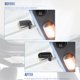 thumbnail image 4 of Cubierta de manija de interruptor de extracción de techo rígido Unique Bargains para Jeep Wrangler JL JLU 2018-2023 6 piezas negro, 4 of 7