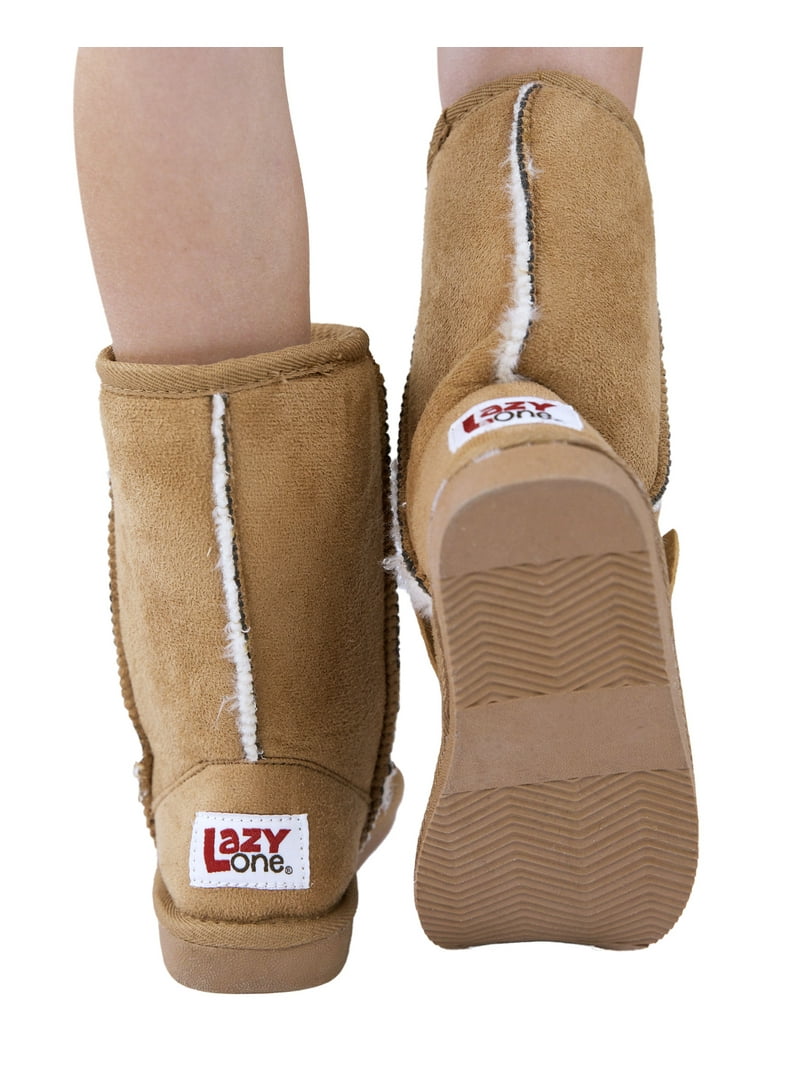 LazyOne Animal Slipper Boots for Kids, Unisex Cozy Children's