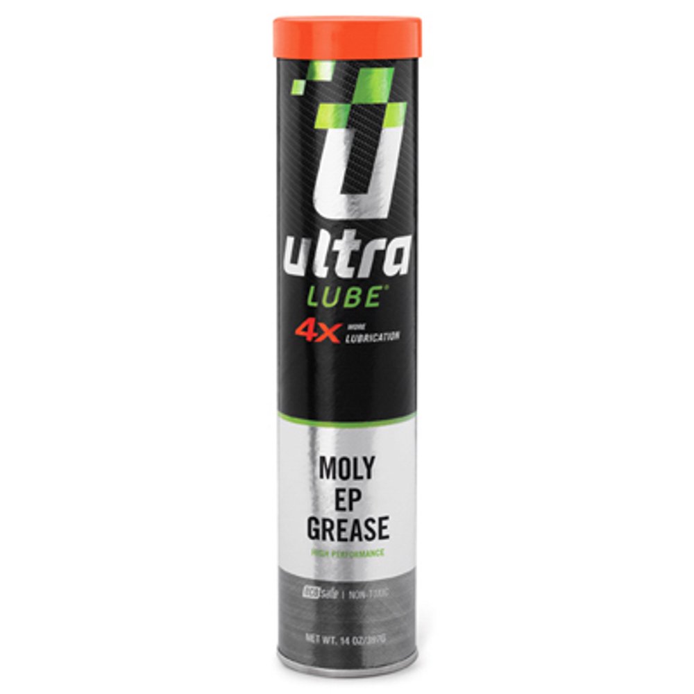 ULTRALUBE 10314 14 oz. Moly EP Grease Cartridge Silver to Black