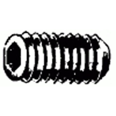 

50 6-32 X 3/16 Socket Head Set Screws Cup Point