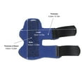 thumbnail image 3 of Graflsoa Adjustable Finger Support Brace for Index, Middle, Ring, and Pinky Fingers - Comfortable, Breathable, and Lightweight Injury Protection in Dark Grey, 3 of 6