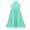 Green, variant on Aislor Kids Lace Flower Girls Dress Sequins Halter Chiffon Dress Long Maxi Junior Bridesmaid