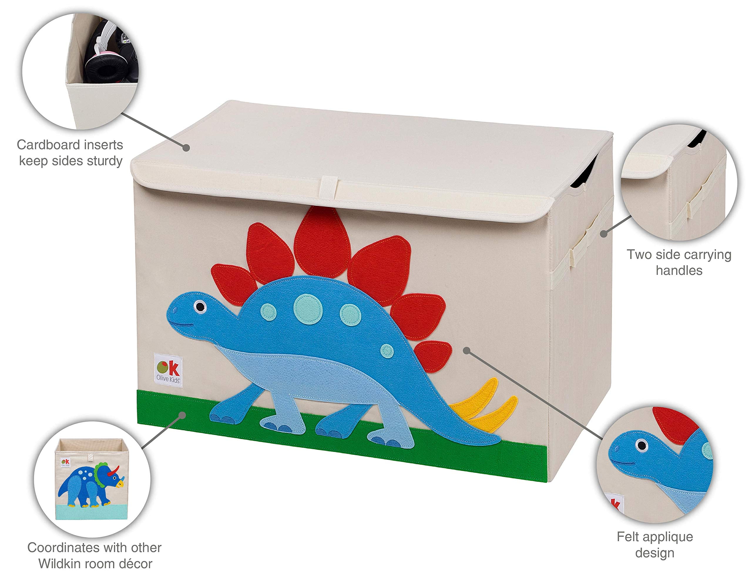 Dinosaur Land Toy Chest