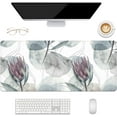 thumbnail image 2 of Desk Mat, Large Mouse Pad, 31.5" x 11.8" XXL Extended Gaming Mousepad, Desktop Decor Desk Pad, Cute Men Women Office Supplies and Accessories, XL Mouse Pad for Laptop & Keyboard, Epiphyllums, 2 of 6