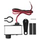 thumbnail image 2 of Encendedor de cigarrillos para motocicleta, cargador USB Dual de 5V, 3,0a, toma de corriente QC 3,0, a prueba de polvo, plateado, 2 of 8