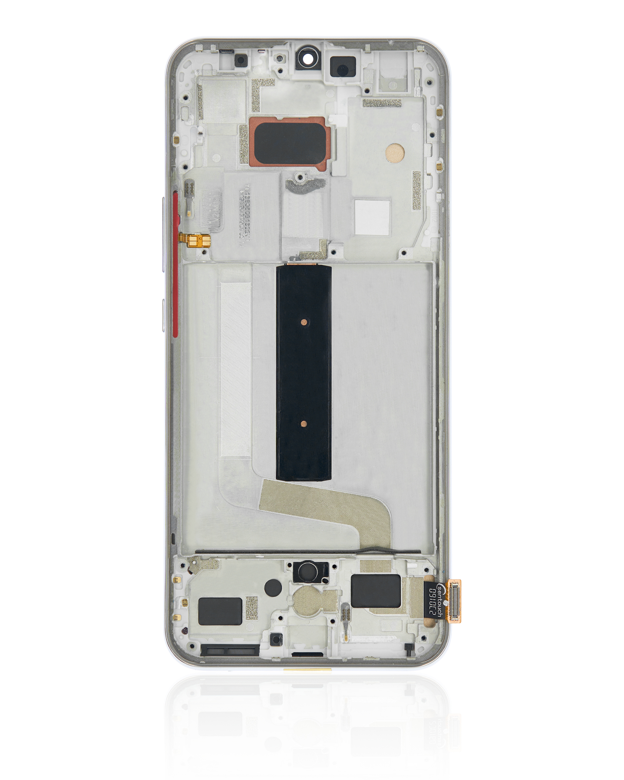 Replacement LCD Assembly With Frame Compatible For Xiaomi Mi 10 Lite 5G  (Aftermarket: Incell) (Dream White)