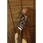 Roosebeck Grace Mountain Dulcimer 4-String Vaulted Fretboard Spruce Knotwork - Walnut
