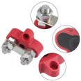 thumbnail image 4 of Unique Bargains 1 Set Bus Bar M8x1.25 Terminal Block Power Dual Stud Battery Junction Post for Truck RV Boat Red, 4 of 6