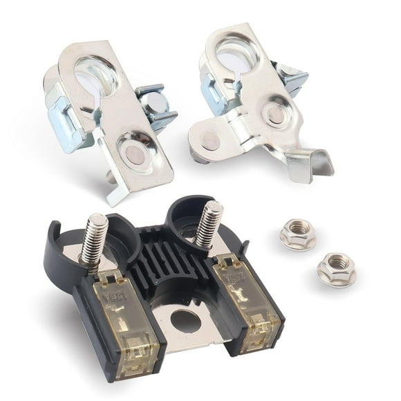 Paquete combinado de fusibles y abrazaderas terminales para batería Ford F-150