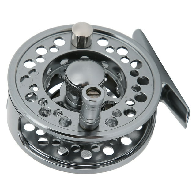 3/4 Fishing Fly Reel, Interchangeable Left And Right Handle Central Brake System Structure Design Aluminum Alloy Fly Reel For Fishing For Fishing Accessory
