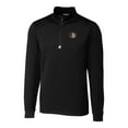 thumbnail image 2 of Men's Cutter & Buck Black Florida State Seminoles Big & Tall Traverse Stretch Quarter-Zip Pullover Top, 2 of 3