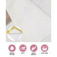 thumbnail image 6 of Yellow Daisy Kitchen Dish Towels for Drying Dishes Set of 4, Farmhouse Floral Yellow Striped Waffle Weave Microfiber Hand Tea Bathroom Towels Quick Dry & Absorbent Towel 12x12, 6 of 7