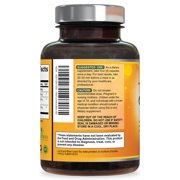 Turmeric Curcumin Supplement - 2400mg Organic Turmeric Per Serving - 95% Curcuminoids & BioPerine Black Pepper Extract for Best Absorption - Natural Vegan Joint Support, Bottled in USA - 180 Capsules
