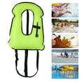 thumbnail image 4 of Fdit Fluorescent Snorkeling Buoyancy Waistcoat Waterproof Safe Swimming Inflatable Vest,Inflatable Vest,Buoyancy Waistcoat, 4 of 10