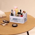 thumbnail image 4 of Drawer-Style Cosmetic Organizer, Multi-Layer Storage Rack for Makeup or Office Supplies, Stackable Design, 4 of 7