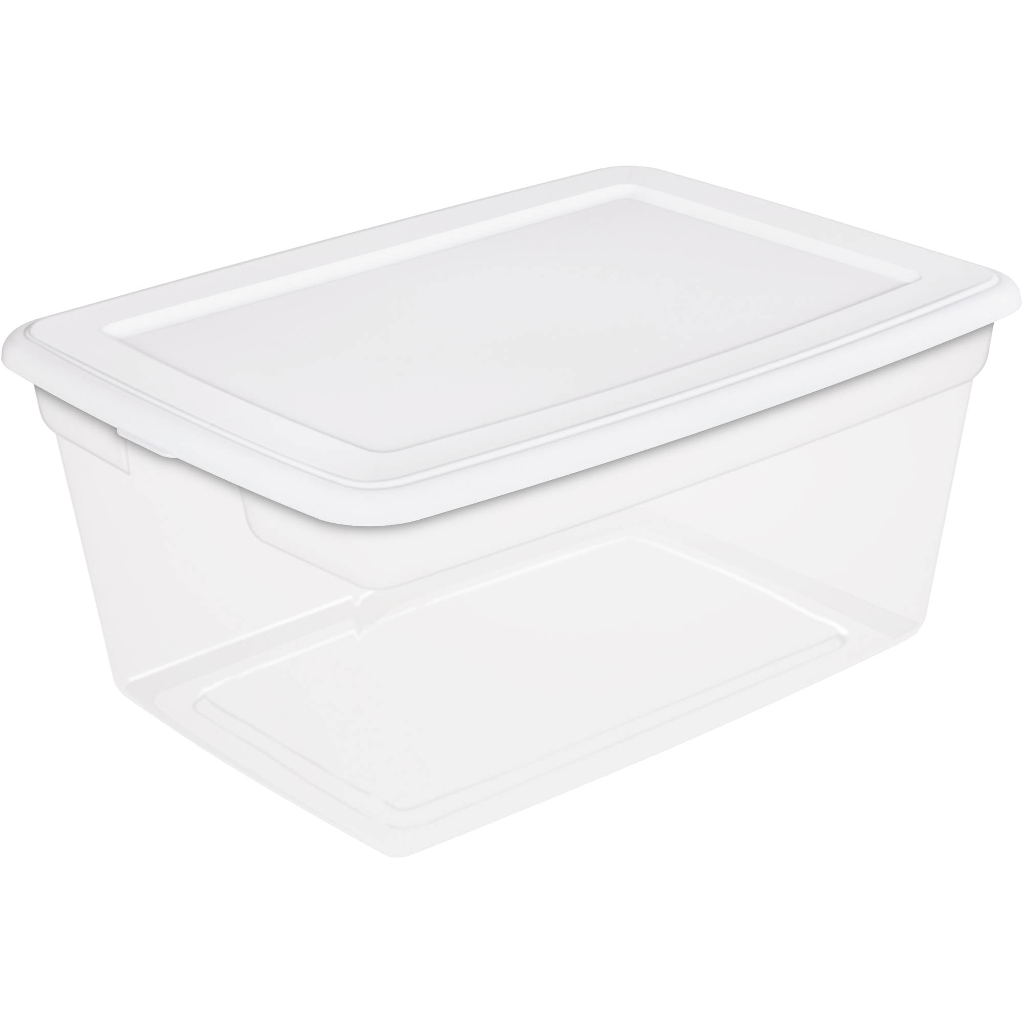 Sterilite 50 Quart Storage Box White Set Of 8 Walmart Inventory Checker Brickseek