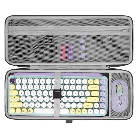 Funda de teclado Geekria Hard Shell para 75% Compact 84 teclas