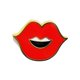 thumbnail image 1 of Alloy Lips Enamel Brooch Pin Fashionable Alloy Mouth Lapel Pin Accessory for Women and Girls Fashion Clothing Jewelry, 1 of 5