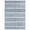 Blue, variant on Fnova 3x5 Modern Washable Area Rug, Cute Coastal Non-Slip Striped Indoor/Outdoor Carpet, Oeko-Tex Certified, Blue