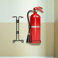 thumbnail image 1 of Raindrops Support Mural pour Extincteur en Acier Durable pour Usage Domestique Noir 2 Pcs, 1 of 8