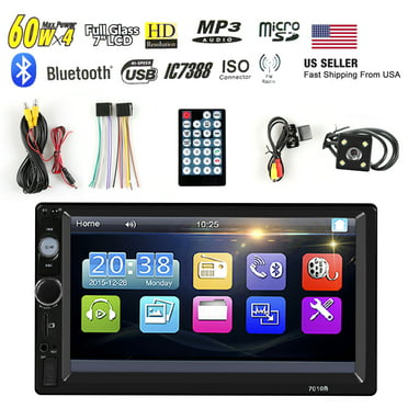 Vehicle 7 Inch Car Stereo Bluetooth Double 2 Din MP5 Player FM Car ...