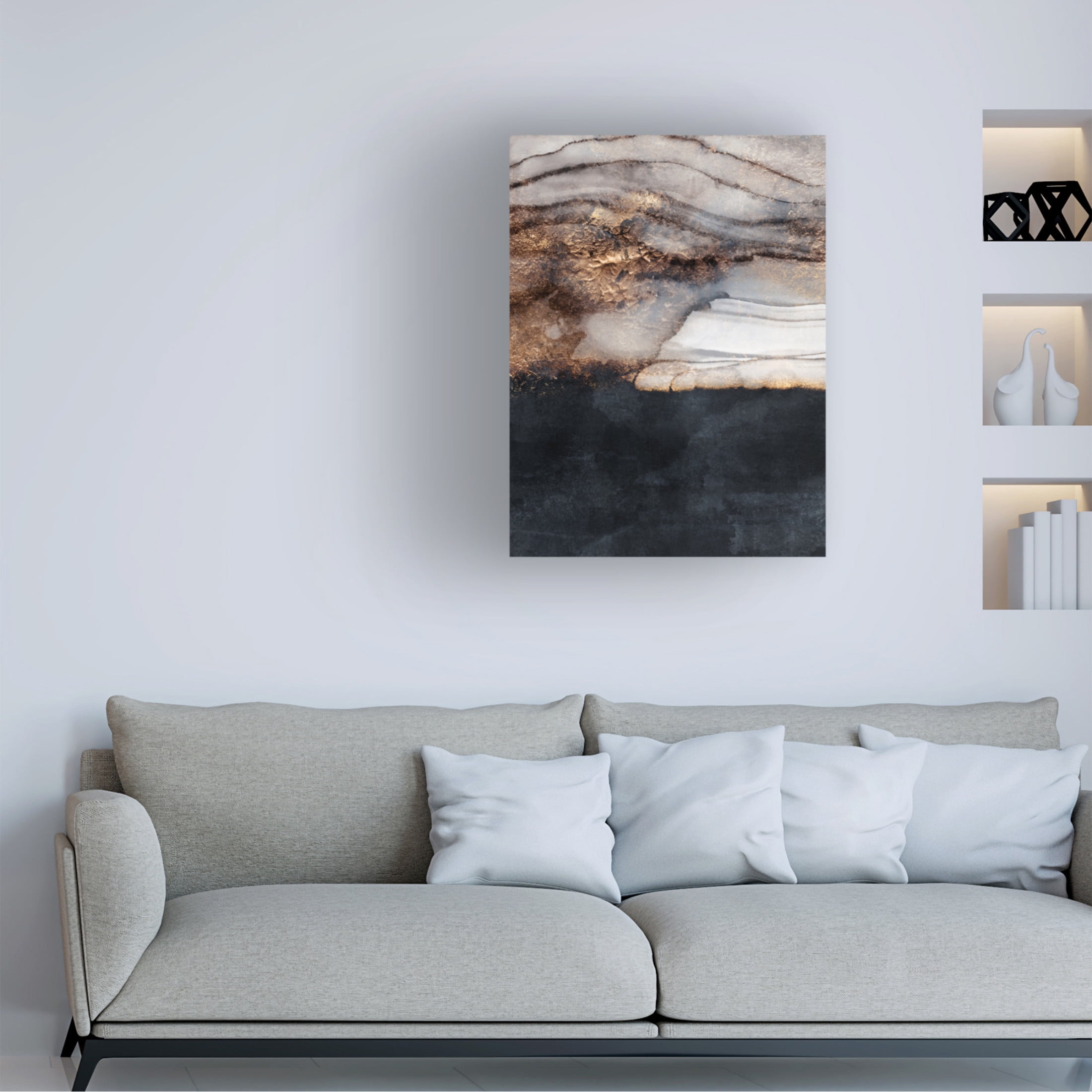 Trademark Fine Art Elisabeth Fredriksson  Incoming Storm Canvas Wall Art