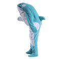 thumbnail image 6 of larppty Whale Blanket Hoodie & Onesie - Soft Plush Whale Costume Pajamas for Sleeping, 6 of 7