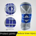 thumbnail image 2 of Rodilleras de silicona anticolisión para ciclismo, soporte de resorte para baloncesto, montañismo, carrera, fitness, deportes al aire libre, equipo de protección, 2 of 5