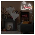 thumbnail image 2 of Letrero De Neón De Perro Fantasma, Luz Nocturna USB Regulable Para Casa, Bar, Casa Embrujada, Fiesta, Decoración De Pared, 41.5cmx30cm, 2 of 7