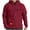 Wine, variant on Mens Cargo Sweatshirt Jackets with Multi Pockets Drawstring Full Zip Up Hoodie Outdoors Hiking Sports Coats (XL, Wine)