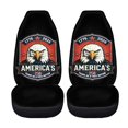 thumbnail image 5 of POLERO Eagle 250 Years Freedom Print Breathable Vehicle Seat Covers for Automotive, Polyester Fabric Removable Front Seat Cover Sedan, 5 of 13