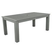 Highwood's 42" x 72" Rectangle Dining Table - Dining Height, Outdoor, Eco-friendly, Synthetic Wood