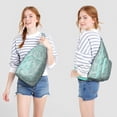 thumbnail image 4 of Hawaiian Turtle Sling Backpack - Tropical Beach Animal Print Shoulder Bag, Fashionable Anti-Theft Pack for Commuters, 4 of 4