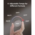 thumbnail image 4 of Calentador de biberones HEYVALUE Water Warmer con luz nocturna, 4 of 9