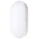 thumbnail image 1 of Lámpara de techo y pared elíptica para interior y exterior, 20 W, 3000 K, 1600 lm, resistente al agua IP65, luminaria moderna de color blanco, 1 of 7