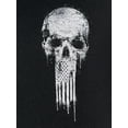 thumbnail image 5 of Howitzer Style Men's T-Shirt Freedom Skull Military Grunt MFG, 5 of 11