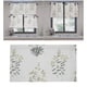 thumbnail image 2 of Cortinas de gasa con cenefa bordada transparente para baño, lavandería, dormitorio y sala de estar El 130x41cm, 2 of 9