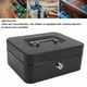 thumbnail image 3 of CAJA DE EFECTIVO CON CERRADURA DE LLAVA Y 2 LLAVES CAJAS DE EFECTIVO CAJA DE DINERO DE METAL EFECTIVO CON BANDEJA DE DINERO PARA EL HOGAR Y LA OFICINA, 3 of 7