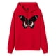 thumbnail image 1 of Gibobby Sudadera con cierre mujer, Sudadera unisex con capucha para mujer(Rojo,CH), 1 of 3