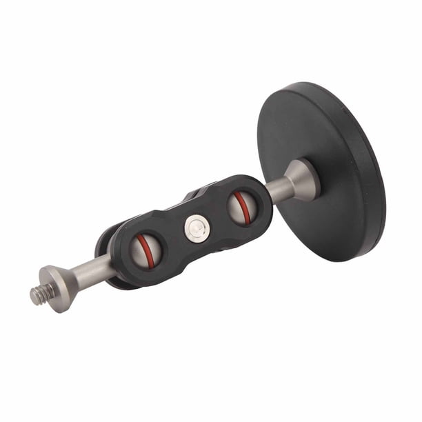 Monte de AutomÓVIL Magnético, Hilo de 1/4 Pulgada Potente Imán Plegable Soporte para Teléfono de AutomÓVIL Magnético Portátil Ampliamento Párrica compatible para cazar