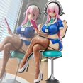 thumbnail image 1 of Waifu figura de Anime Hentai, figura Sexy de chica, Sonico Office Lady Ver. Figura de PVC coleccionable, modelo de juguete de Anime Fivean unisex, 1 of 1