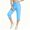 *Light Blue, variant on ClodeEU Women's Elastic Waist Capri Pants,Casual Loose Fit Cropped Joggers with Pockets Army Green,Women's Plus L