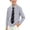 Blue, variant on Odeerbi Toddler Boys Dress Shirt with Striped Tie Long Sleeve School Uniform Shirts
