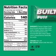 BUILT Bar Puff Protein Snack Bars, 17g Protein, Mint Chip Puff, Gluten Free - 12 Pack