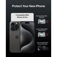 thumbnail image 3 of Belkin ScreenForce UltraGlass 2 Protecteur d'Écran Traité pour iPhone 16 Pro - Verre Résistant aux Rayures, Testé 9H de Dureté avec Design Mince et Plateau d'Alignement Facile pour Application Sans Bulles, 3 of 6